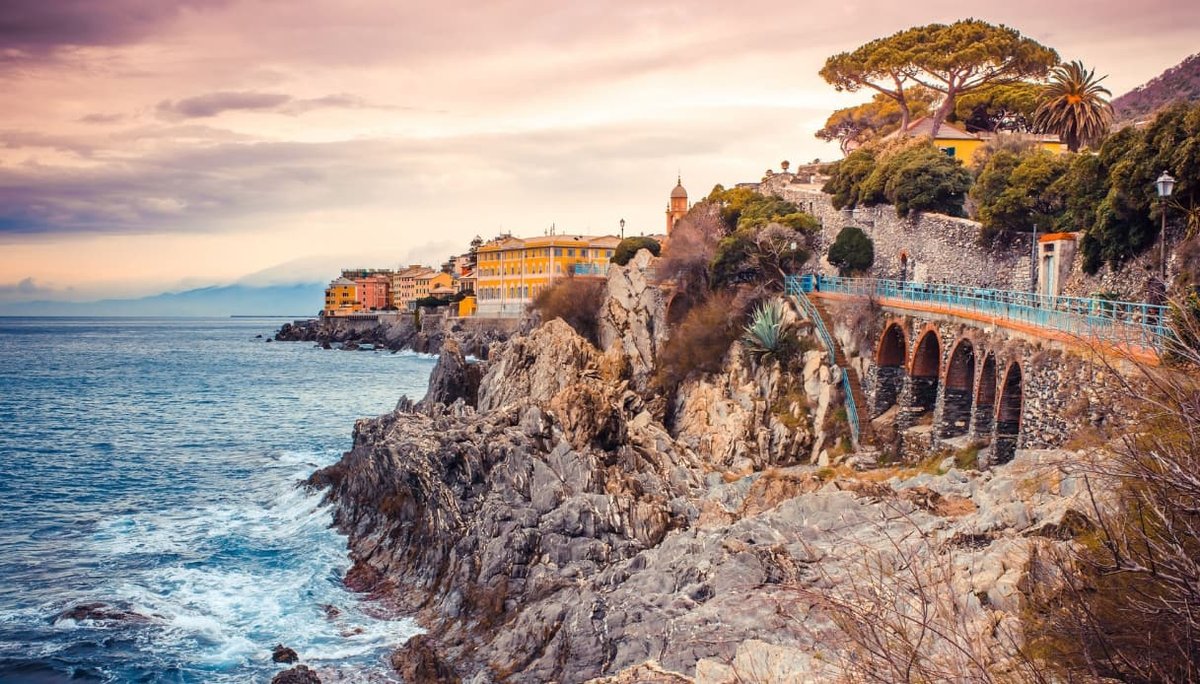 Nervi, neighbourhood of Genoa